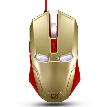 iron man 3 Rampenlicht Leopard Maus Spiel Maus Notebook Computer Gaming mit Optischen Maus