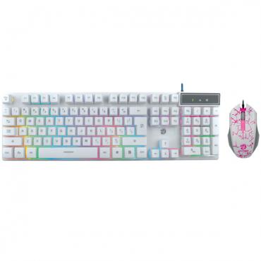 Radium Drachen USB lol mit Tastatur cf km-500 Spiel LED Hintergrundbeleuchtung Keyboard Mouse hat USB Grosshandel