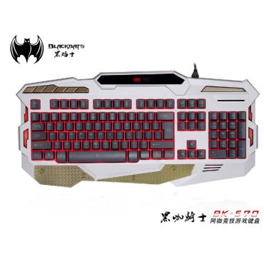 schwarze Fledermaus + bk-570 1. Spiel Tastatur drei Farbe light Bar AMT externe USB