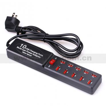 bly-3010c 10 USB Ladegerät Hafen mehrzweck Adapter