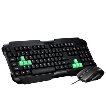 Lei xie km-9 Spiel Internet Bar wasserdicht Verbindungerkabelt ps2 Tastatur USB Maus Tastatur Computer