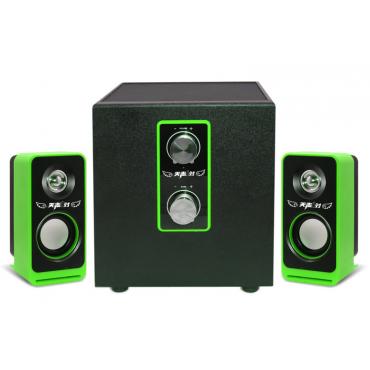 if-2110 gerne Multimedia 2.1 Lautsprecher USB Netzteil schweren Bass mini Grosshandel mit Waffe