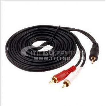 3 Meter Gold Kühne 3.5 \ 2rca Audio