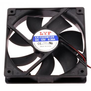 Chassis lüfter 12cm Chassis 4p abgas Fan schwarze maschine Verbindungerwendet werden um die Fabrik direkt