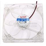 12cm mit blauem licht transparent Crystal kabinett Fan lüfter abgas Fan