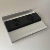 zwölf palace Notebook kühlung Basis reines Aluminium 2 \ 4 Port USB Notebook kühlung der Basis Mund