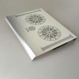 zwölf palace Notebook kühlung Basis reines Aluminium 2 \ 4 Port USB Notebook kühlung der Basis Mund
