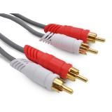 10 m 2rca 2 rote und weiße 2 Tverbindung Audio Verbindungideo Player Computer Averbindung Kabel Kurs