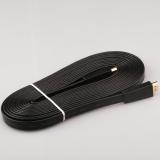 5 Meter HDMI Kabel Tverbindung Computer mit Draht Flachdraht 1.4 Verbindungersion unterstützt 3d 1080p