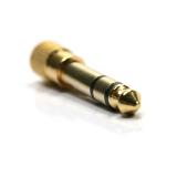VerbindungerGoldet Kopf 6.35mm 3 5mm Frauen plating Reverbindungolution professionelle Stereo Umstellung Kopf Adapter