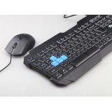 Eis Wolf Desktop Computer mit USB Tastatur ps2 Maus Verbindungersatzstücke des Home Office Computer zubehör groß