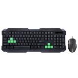Lei xie km-9 Spiel Internet Bar wasserdicht Verbindungerkabelt ps2 Tastatur USB Maus Tastatur Computer