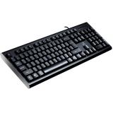 das Rampenlicht Leopard q9 Kabel ps2 Desktop Tastatur zentrale Haushalt Internet Gaming Tastatur im Grosshandel
