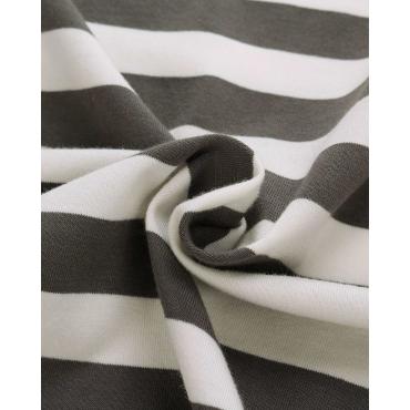 plus Size Pullover lässig Gestreifte Jacke Marke Damen Strickjacke Jacke Mode Lady chaquetas mujer offene Naht