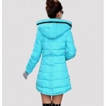 Damen Baumwolle Gepolsterte  Jacke Winter mittellang auf Baumwolle plus Size Jacke weibliche slim Damen Jack