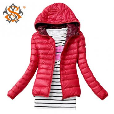 neue Mode casual windJacke ab Winter Women Herbst und Winter Women & Candy Farbigen Mantel