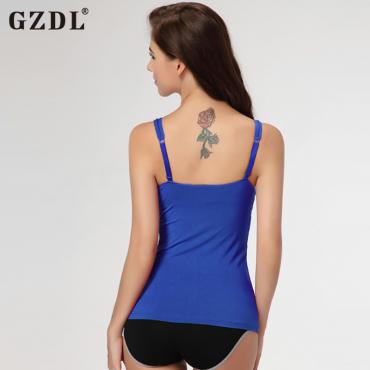 sexy Damen Baumwolle Nahtlose körper fitness Pad Sport BH activewear Sportlich lässig Weste Damen Hemdchen