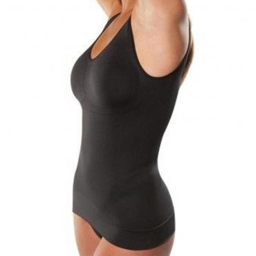 sexy Lady Baumwolle einfache Design Style elastizität shapewear lange Weste fantastische Panzer 3 Farben