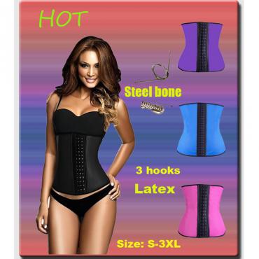 Taille cincher latex Taille Ausbildung Korsetts Stahl sashes shapewear corselet Korsett slim gaine amincissante Taille