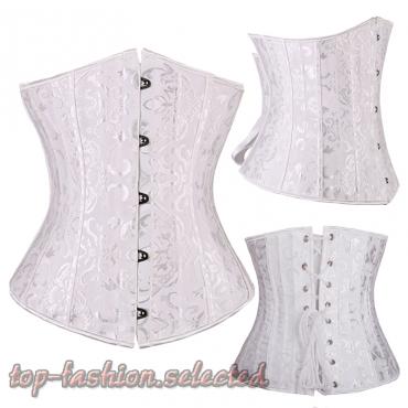 28 spirale Stahl aus Floralen Fest underbust Taille Ausbildung Korsetts Top cincher Bustiers dessous Spitzen