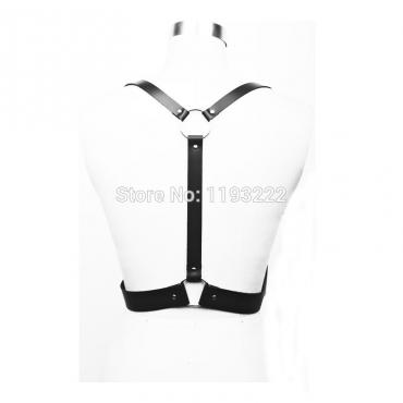 Männer Damen unisex echtes Leder geschirr körper knechtschaft Käfig gürtel Taillengürtel Riemen am gürtel mit straps