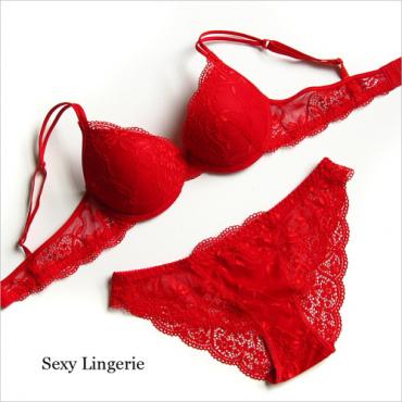 neue Baumwoll push up BH absolute luxus Spitze sexy Rotwein unter der Dünnen Dicke Unterwäsche BH BH kurz