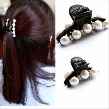 Lady Mädchen süß Pearl Crystal HaarSpange ziemlich Pearl wedding Party Braut Crystal Haar Pins BrautJungfer