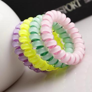 groß neue Damen Kopfschmuck Kopf Blume Haar Accessoires Haar Ring Haar Seil Süssigkeiten Farbige Telefon 12 Farben