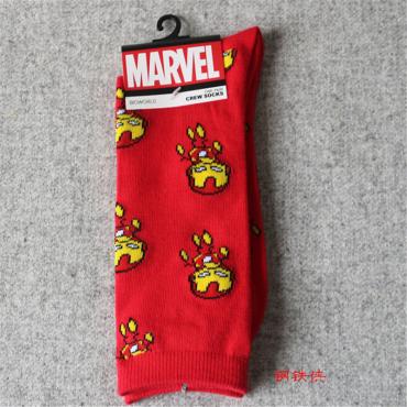 1pair helden serie Superman captain america lange Socken Winter Socken