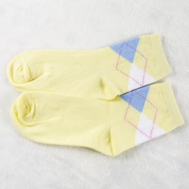 heißes Verkauf Mode im Herbst Winter warm Damen Einfarbig kurze Socke Anzug für 34 43 rhombus wild süß Socken frei