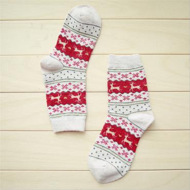 heißes Verkauf Damen Socken kurze Weihnachtsgeschenk Socke Mode Winter Kaninchen Wolle 3d Damen süß Socke