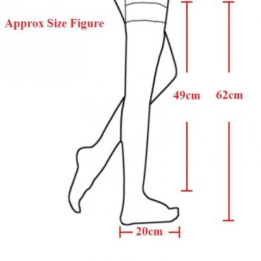 1 Paar 5 solide Farben Mode sexy warm Kniehohe über die KnieStrümpfe lange Baumwolle Strümpfe für Mädchen Damen Damen