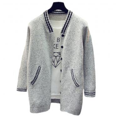 Mode Star Muster für Damen Pullis lange Ärmel aus schlanken Damen Pullover Strickjacke