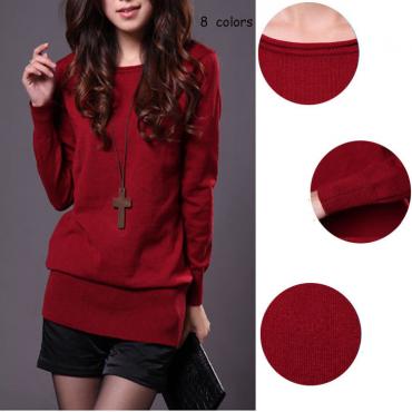 Damen die neue Mode sexy bunte Pullover von slim Pullover 8 Farben Winterkleid Herbst Strickwaren freien