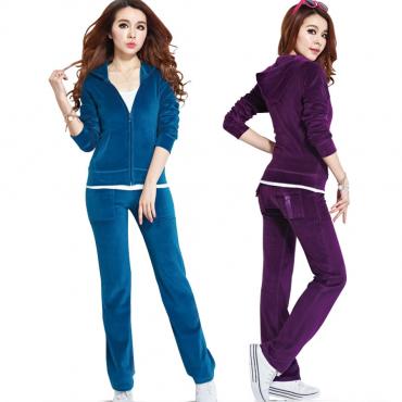 plus Size Trainingsanzug Damen neuer Mode Sport Anzug Marke Top Jacke und Hosen Damen Sportswear Anzug 
