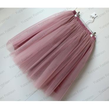 5 Schichten tüll Rock im Stil von Midi Maxi lange Röcke Womens gefalteten Erwachsenen Tutu faldas saias Femininas