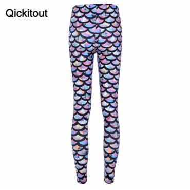 heiße Damen custom leggigs Digitaldruck Regenbogen Meerjungfrau Leggings elastischen sexy Hose