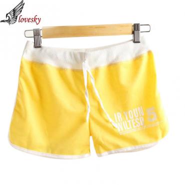 lovesky Damen Hosen im Sommer Shorts plus Size lässig gedruckten Strand Damen & Sport Shorts free