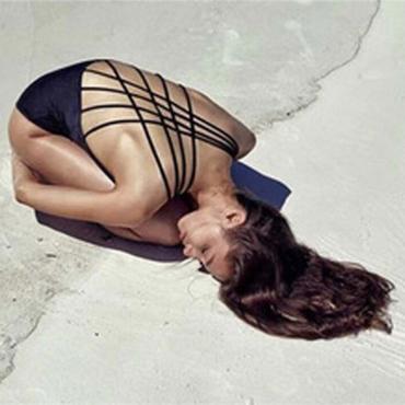 Sommer sexy Badeanzug biquini ein neues Pflaster rückenfrei Stücke Badehosen mit fäden Maillot de Bain hohe Taille