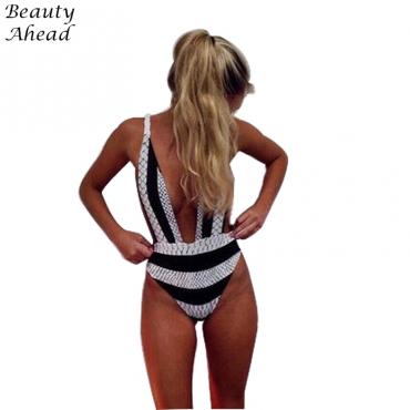 heißeste sexy ein Stück Badeanzug Print Schwimmenklagen hohe Taille monokini Badeanzug Damen rückenfrei Badeanzug