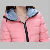 wadded Jacke weibliche Damen Winterjacke auf Baumwolljacke slim Parkas Damen Mantel und Grösse xs xxl