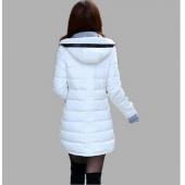 wadded Jacke weibliche Damen Winterjacke auf Baumwolljacke slim Parkas Damen Mantel und Grösse xs xxl