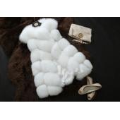 neuzugang im Winter warm fsahion lange Damen Faux fur Weste Faux Fox Fell Weste Colete Pelzmantel Feminino plus Size