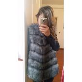 die neuen Wintermantel Damen Mode import Mantel ganze peel Fox für Weste Hochwertigen Pelzmantel FreiZeit shitsuke