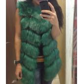 die neuen Wintermantel Damen Mode import Mantel ganze peel Fox für Weste Hochwertigen Pelzmantel FreiZeit shitsuke