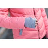 aus Baumwolle Gepolsterte  Jacke im Herbst und Winter die slim Mantel mit Kapuze Damen Damen wadded Jacke plus Size