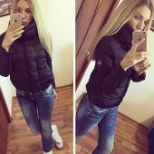 Winter Jacke Damen neue Mode Damen Einfarbig alkohol dick Gepolsterte  Jacke OberBekleidung auf Mantel