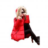 Winter Damen Jacke lange runter Mantel super Grossen Kragen Parka Mantel Verhüllen plus Size dick nordsee Kragen