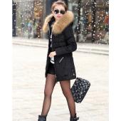 plus Size DaunenJacke Damen Wintermäntel Pelz Vermummt slim lange duck dich Parka m 4xl Mode Outwear Winter Jacken