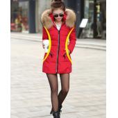 plus Size DaunenJacke Damen Wintermäntel Pelz Vermummt slim lange duck dich Parka m 4xl Mode Outwear Winter Jacken